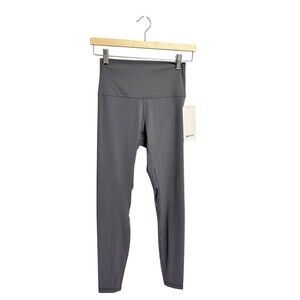 Lululemon Leggings Align HR Pant 28"
Solar Grey NWT Size 6 Rare Sold Out
New